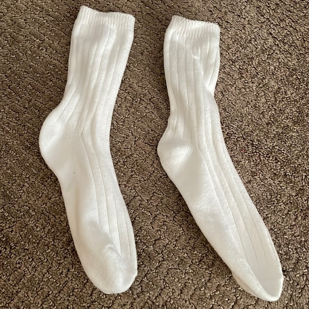 White Boot Socks